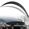 thumbnail image 2 of Real Carbon Fiber VIP-Style Trunk Lid Spoiler Wing For 2020-2024 Tesla Model Y – HDC Autosports 2 of 5