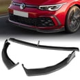 thumbnail image 1 of Stay Tuned Performance For 2021-2024 Volkswagen VW Golf GTI MK8 Carbon Painted Front Bumper Lip Spoiler, 1 of 6