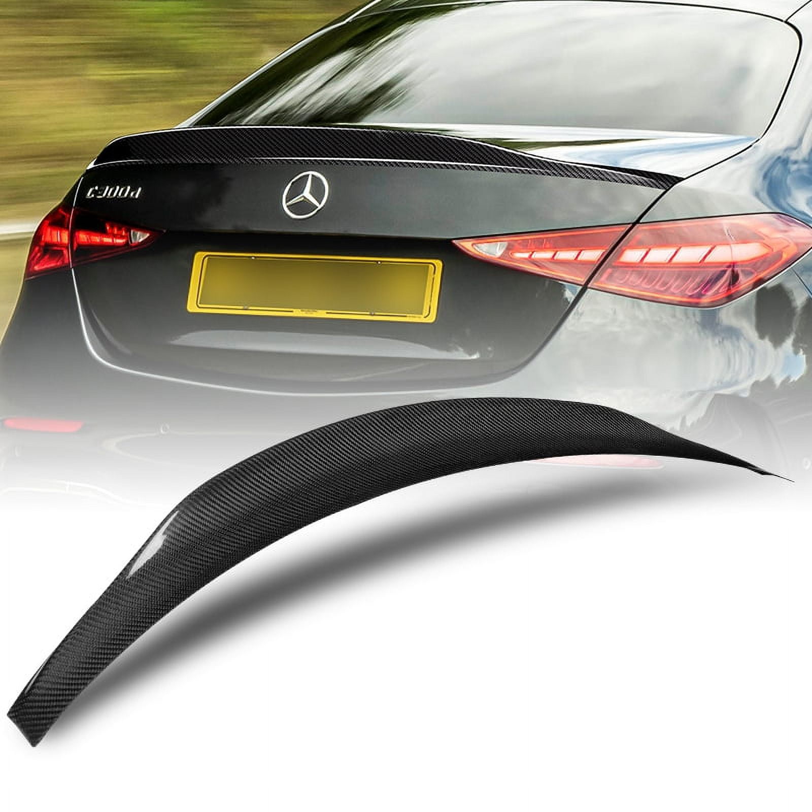 Stay Tuned Performance For 2022-2024 Mercedes-Benz C-Class W206 A-Style  Carbon Fiber Trunk Spoiler Wing 