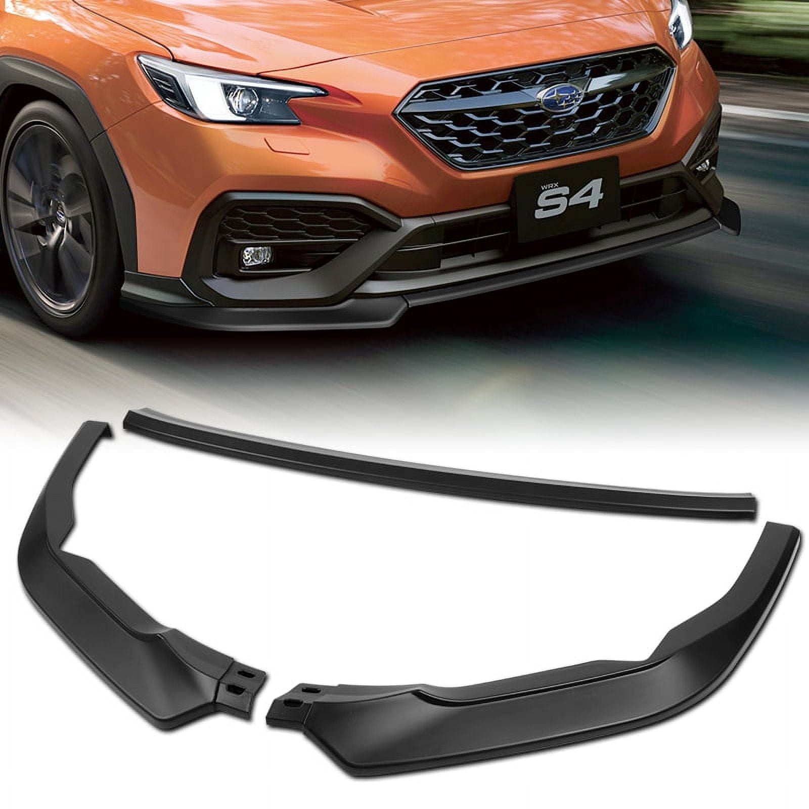 Splitter Stay Stay Tuned Performance For 2022-2025 Subaru WRX Matt Black Front Bumper ...