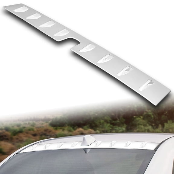 Stay Tuned Performance For 2022-2025 Subaru WRX Shark Fin Pearl White Vortex Rear Roof Spoiler Wing