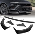 thumbnail image 1 of Stay Tuned Performance For 2024-2026 Hyundai Sonata N-Line Painted Black Front Lower Bumper Lip Spoiler STP-Style, 1 of 9