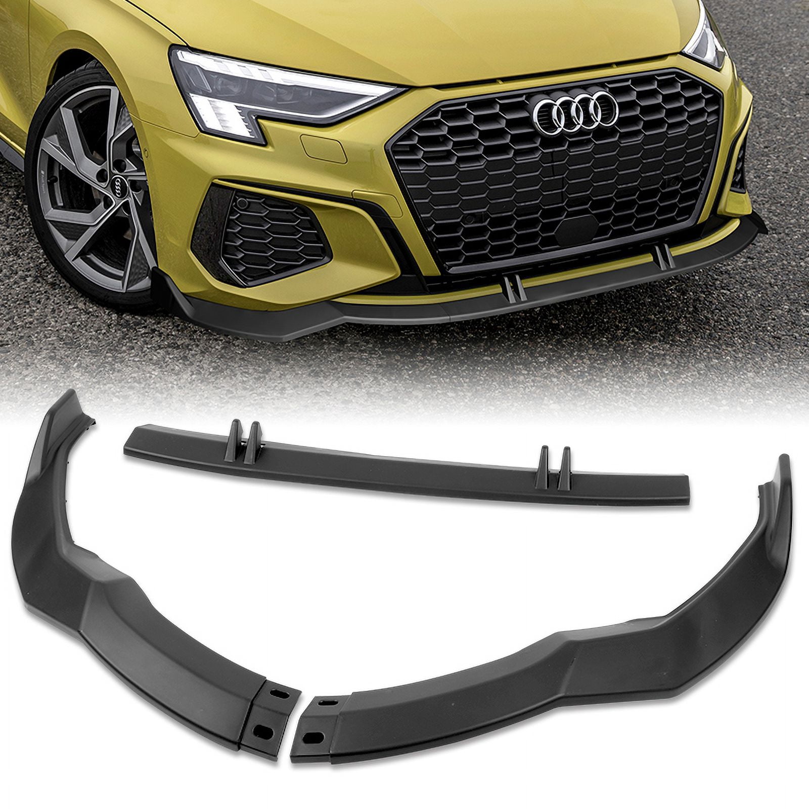 Splitter Stay Stay Tuned Performance Front Bumper Splitter Spoiler Lip 3pc For 2022 ...