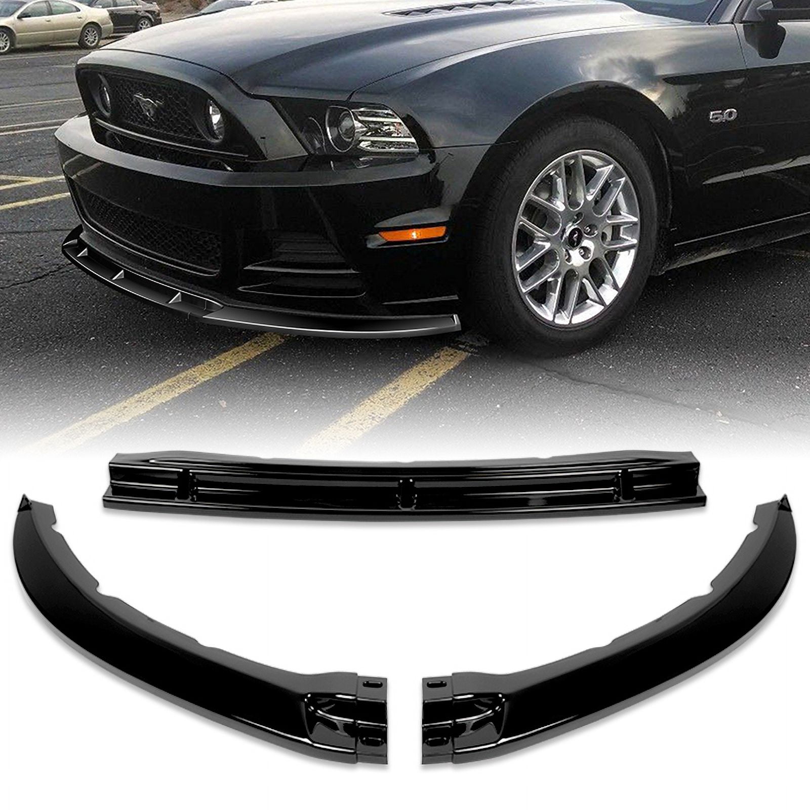 Stay Tuned Performance Front Bumper Splitter Spoiler Lip For 13-14 Ford