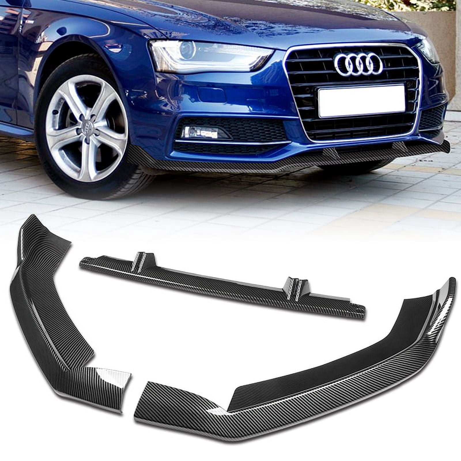 AME MOTORSPORT Carbon Fiber Front Bumper Lip for Audi A4 Quattro S4 Sedan 4-Door