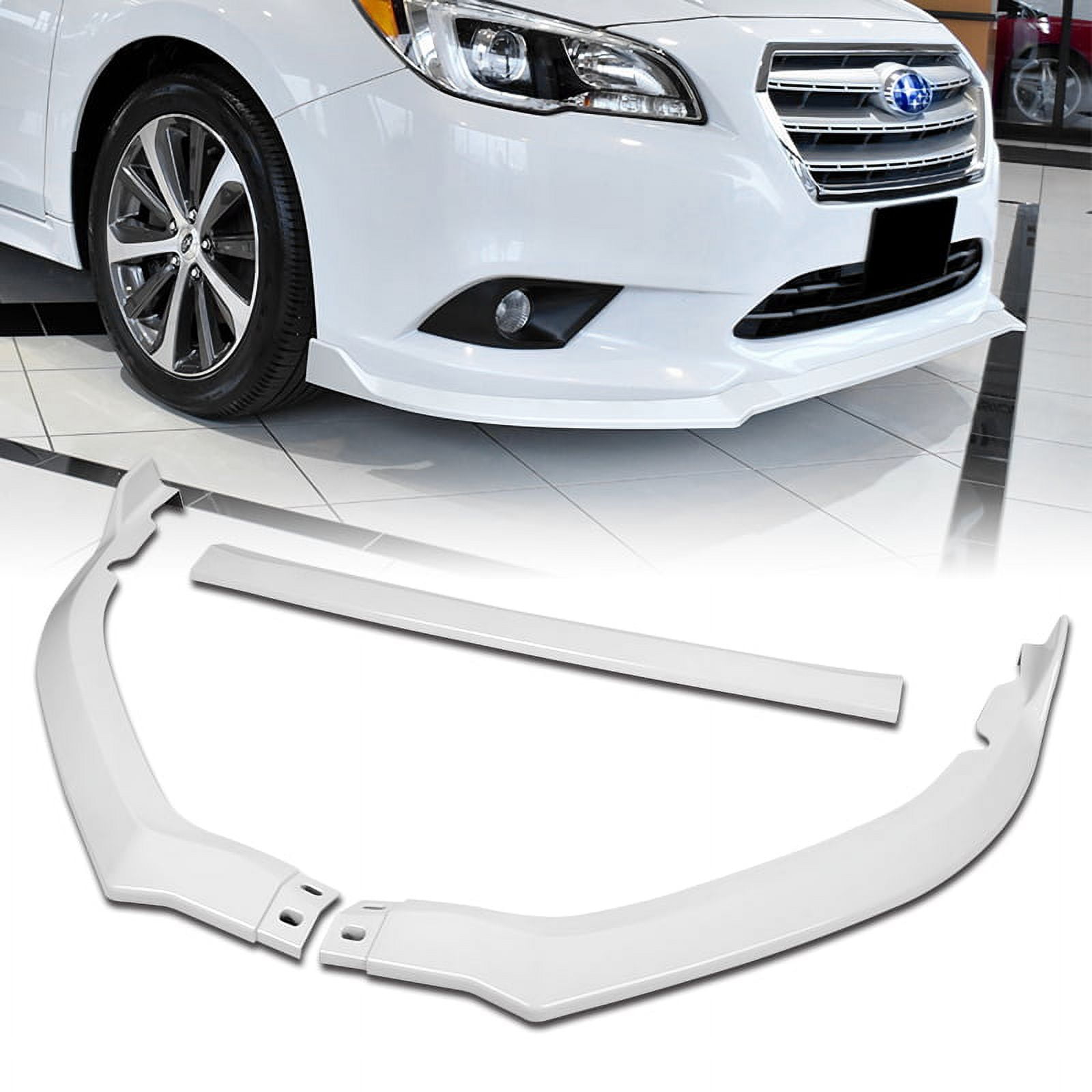 Stay Tuned Performance Front Bumper Spoiler Lip For 20152017 Subaru Legacy STiStyle JDM