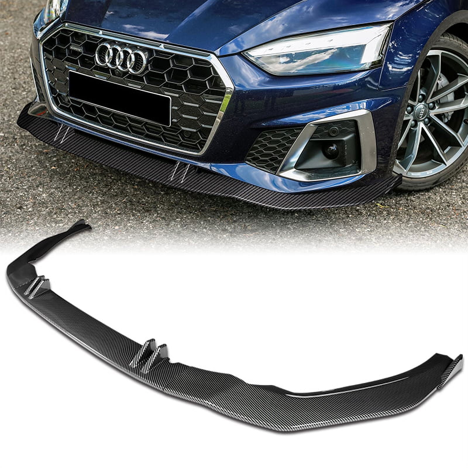 Car Front Bumper Lip Splitter Universal Spoiler Diffuser Lip Kit