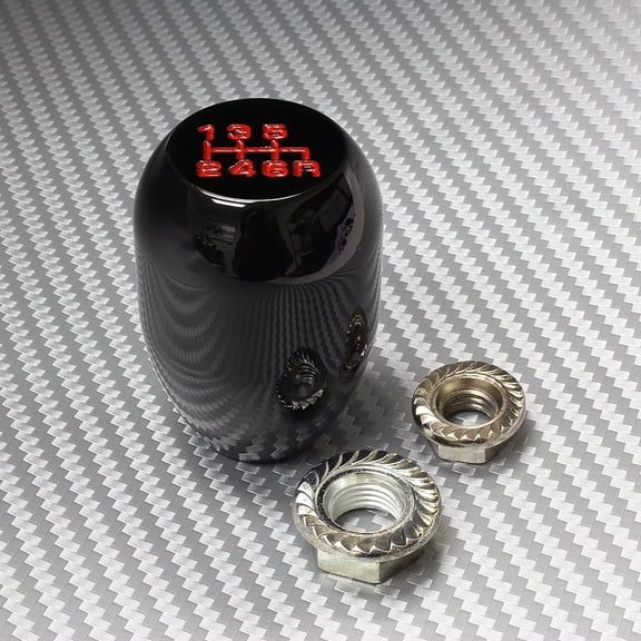 Stay Tuned Performance Universal Black Aluminum 6-Speed Type-R Manual Transmission Shift Shifter Knob