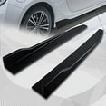 thumbnail image 1 of Stay Tuned Performance Universal Black Car side Skirt Rocker Splitters Diffuser Winglet Wind 31" x 4", 1 of 1