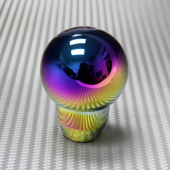 Stay Tuned Performance Universal NEO-Chrome Aluminum Ball Manual Transmission MT Gear Stick Shifter Shift Knob