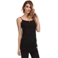 thumbnail image 1 of Stay Warm in Style Trending Extender Cotton Layering Top, Black - XXL, 1 of 1