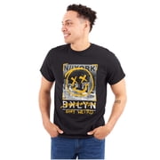 Stay Weird Brooklyn NY Graffiti Mens Graphic T Shirt Tees Brisco Brands S