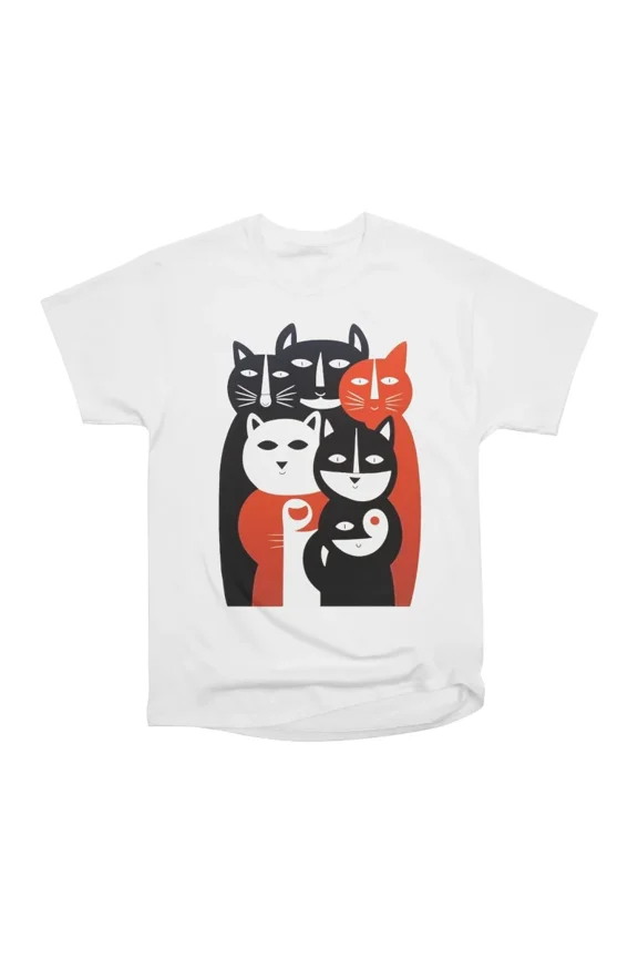 Stay Weird Cats T-Shirt Tee Gift For Him Merch For Her Apparel For Friend