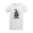 thumbnail image 1 of Stay Wild And Free Campfire Camp T-Shirt Men -Image by Shutterstock, Male Large, 1 of 2