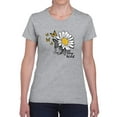 thumbnail image 1 of Stay Wild Big Daisy T-Shirt Women -Image by Shutterstock, Female x-Large, 1 of 4