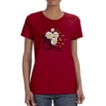 thumbnail image 1 of Stay Wild Daisies Positive Quote T-Shirt Women -Image by Shutterstock, Female Large, 1 of 4