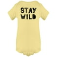 thumbnail image 1 of Stay Wild Floral Design Bodysuit Infant -Image by Shutterstock,  6 Months, 1 of 4