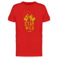 thumbnail image 1 of Stay Wild Grunge Mountains Tee Men's -Image by Shutterstock, 1 of 2