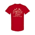 thumbnail image 1 of Stay Wild Live Like A King Lion T-Shirt Men -Image by Shutterstock, Male x-Large, 1 of 2