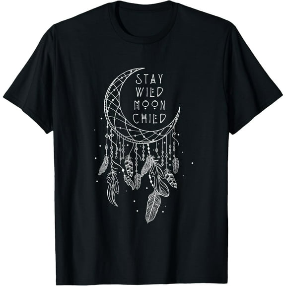 Stay Wild Moon Child Dream Catcher T-Shirt