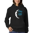 thumbnail image 1 of Stay Wild Moon Child. Hoodie Women -SPIdeals Designs, Female 5X-Large, 1 of 4