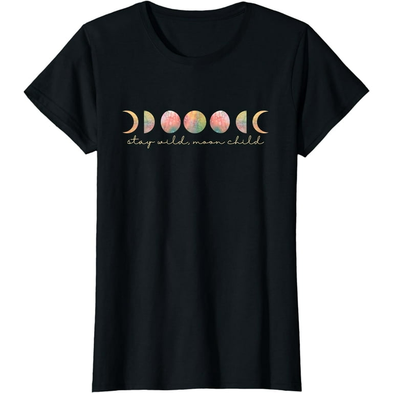 Moon Child Shirt Stay Wild Moon Child Astrology Tee Moon Child Shirt Stay Wild Moon Child Astrology Tee