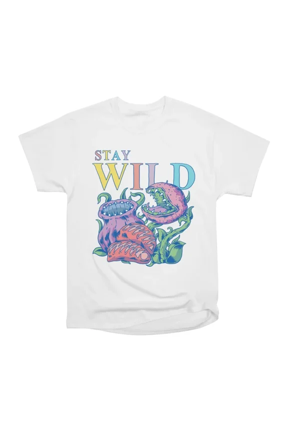 Stay Wild T-Shirt Tee Gift For Him Merch For Her Apparel For Friend