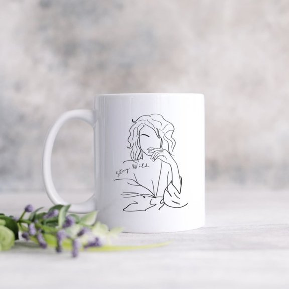 Stay Wild oz White Mugmping Mug, Nature Lover, Boho Coffee Mug, Hippie Mug, Traveler Mug, Traveling lover, Wanderlust mug, Strong lady.jpg