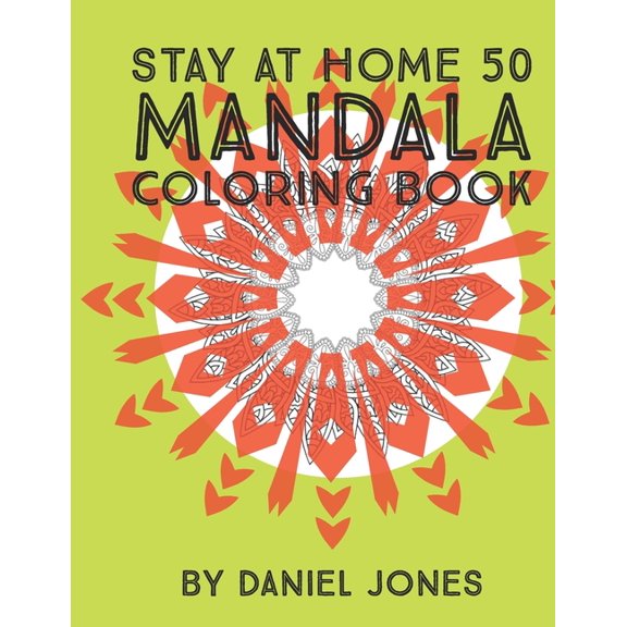 Stay at Home 50 mandala coloring book (Paperback)