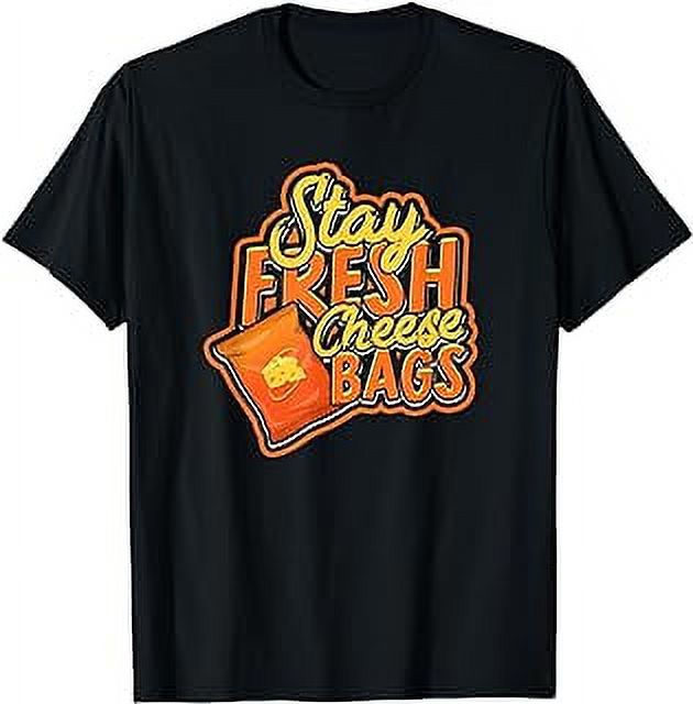 Stay fresh cheese bags Dairy Cream Cheese and Parmesan TShirt