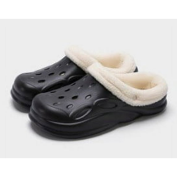 Stay warm this winter with our ultra-comfy, thick-soled indoor slippers. Designed for couples, these plush-lined clogs offer unmatched warmth and style.