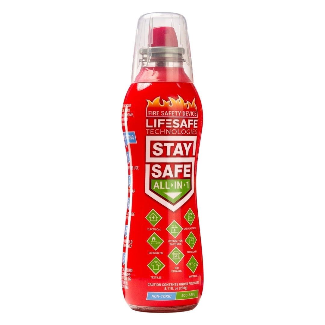 5-in-1 Fire Extinguisher Spray - Compact Water-Based Protection For Home, Kitchen & Car