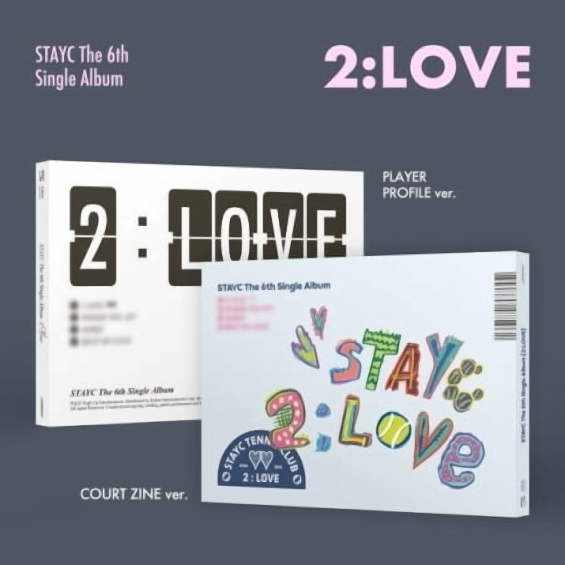STAYC 2:LOVE 通常盤2形態未開封×5計10枚★枚数調整増減可A Stayc - 2:Love - Random Cover - Music & Performance - CD - Walmart.com