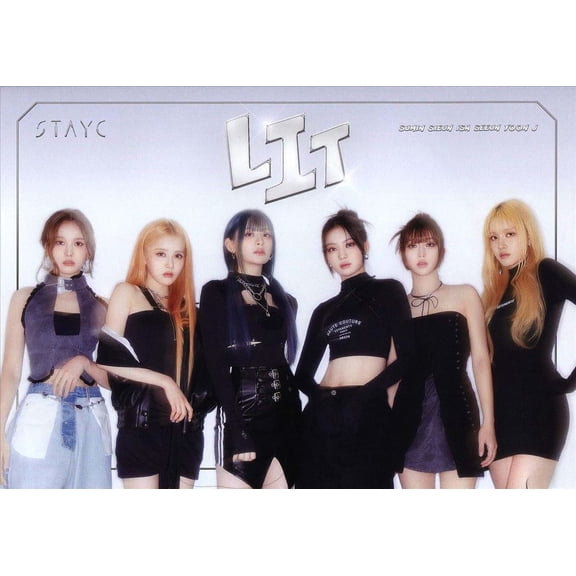 Stayc - Lit - Version A - incl. Clear Trading Card + Trading Card (A) - Music & Performance - CD