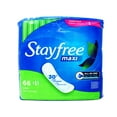 thumbnail image 1 of Stayfree Maxi Super Pads Wingless, Absorbs 30% More, Multi-Fluid Absorption, Comfortably Dry for up to 8 Hours, 66 Ct, 1 of 4