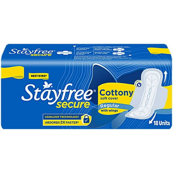 Stayfree secure cottony 18N