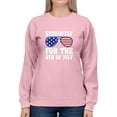 thumbnail image 1 of Stayin' Fly 4Th July Glasses Sweatshirt Women - Women Sweatshirt, 3XL, 1 of 4