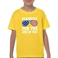 thumbnail image 1 of Stayin' Fly 4Th July Glasses T-Shirt Juniors -Image by Shutterstock,  Large, 1 of 4