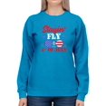 thumbnail image 1 of Stayin' Fly On 4Th July Sweatshirt Women -Image by Shutterstock, Female Small, 1 of 4