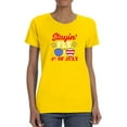 thumbnail image 1 of Stayin' Fly On 4Th July T-Shirt Women -Image by Shutterstock, Female Large, 1 of 4