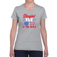 thumbnail image 1 of Stayin' Fly On 4Th July T-Shirt Women -Image by Shutterstock, Female XX-Large, 1 of 4