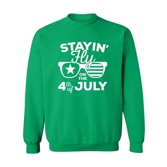 Staying Fly On The 4th Of July Crewneck Sweatshirt
