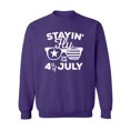 thumbnail image 1 of Staying Fly On The 4th Of July Crewneck Sweatshirt, 1 of 2