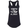 thumbnail image 1 of Staying Fly On The 4th Of July Racerback Tank, 1 of 2