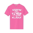 thumbnail image 1 of Staying Fly On The 4th Of July Short Sleeve Neon Tee, 1 of 1