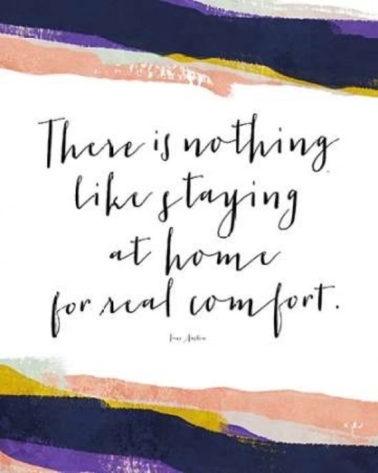 Staying at Home Canvas Art - Amy Cummings (24 x 30)