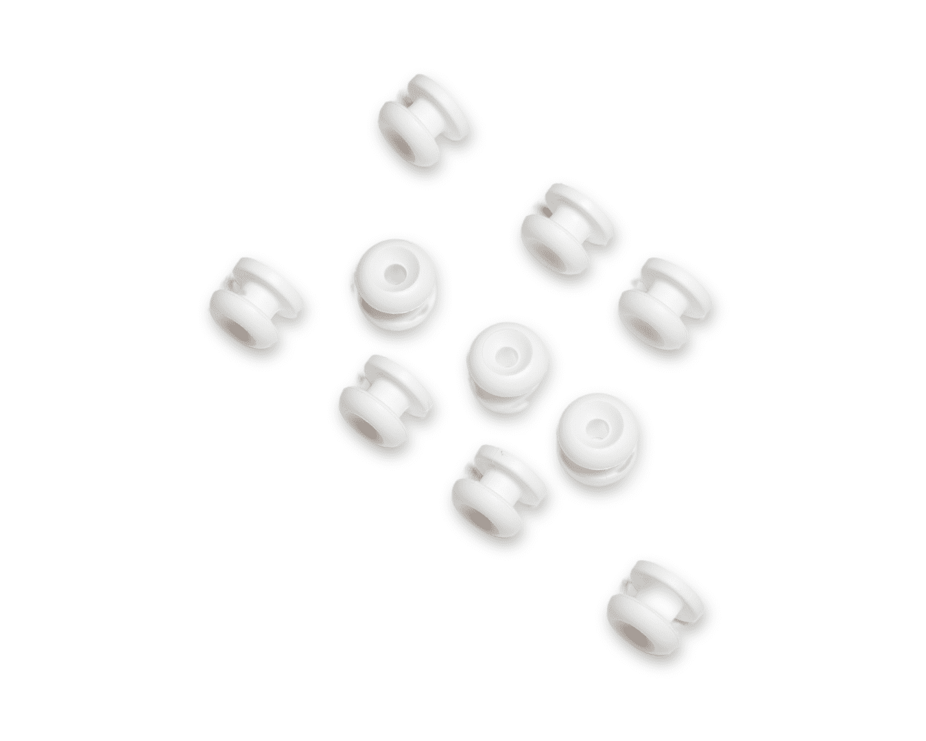 Stayput White Attachment Knobs 10 Pack Knobs Are Used With Shock