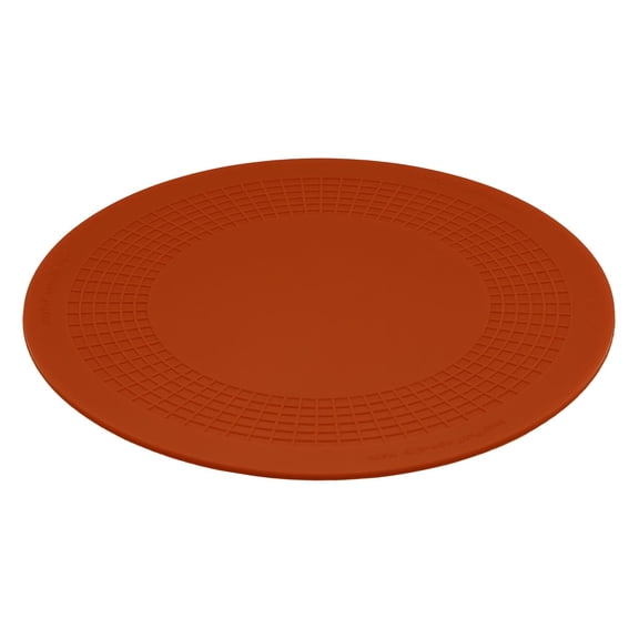 Stayput non-slip placemat, circular pad, 7.5'', red