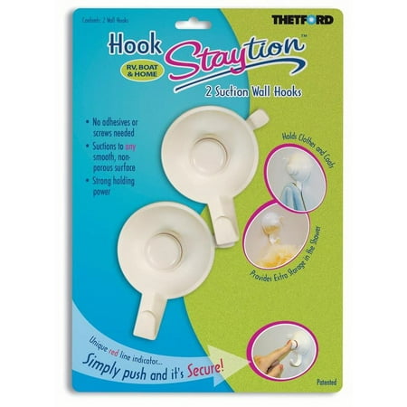Staytion Multi-purpose Suction Hook for Rv / Marine / Home Use - Thetford 36699