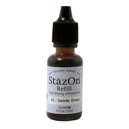 StazOn Ink Refill - Saddle Brown